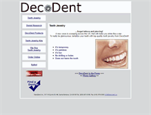 Tablet Screenshot of decodent.us